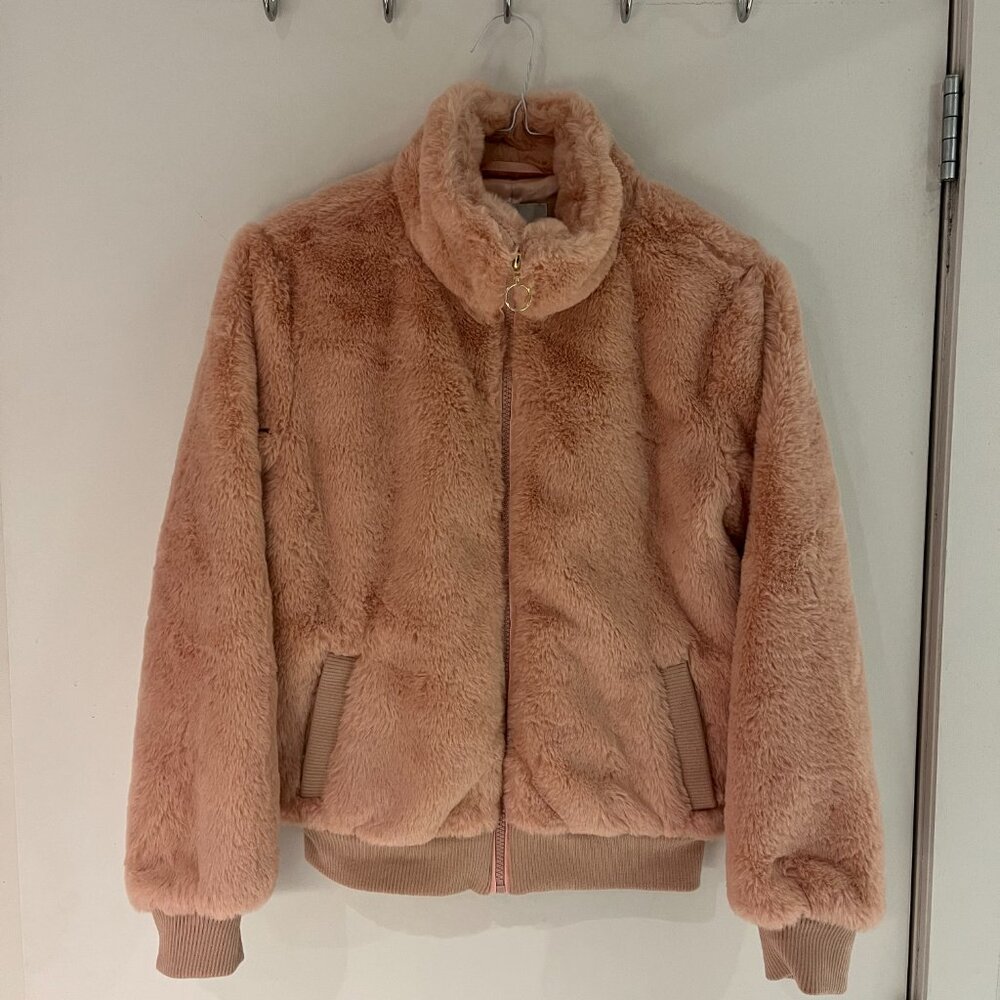 NWT Urban Republic Fleece Faux Fur Jacket (Youth L)